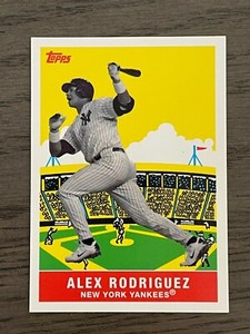 2007 Topps Flashback Fridays Alex Rodriguez #FF10 New York Yankees (E)
