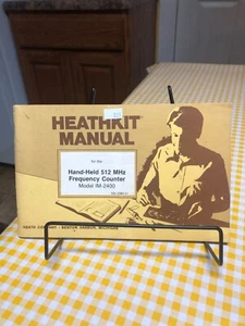 VTG 1980 Heathkit HAND-HELD 512 MHz FREQUENCY COUNTER Model IM-200 Manual - Picture 1 of 7