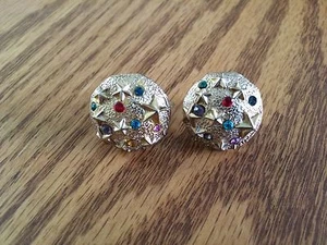 Pendientes a tornillo con clip en tono dorado Access Craft - Imagen 1 de 2