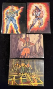 Lot of 4 1986 GI Joe trading cards Milton Bradley Hasbro, #13, #113, #140, #66 - Picture 1 of 9