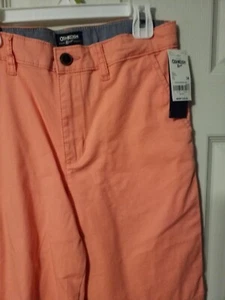 Oshkosh Boys Khakis Shorts Size 14 New - Picture 1 of 9