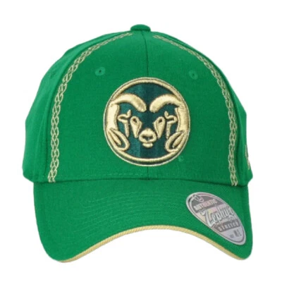 NCAA Zephyr Colorado State Rams Green Flex Fit Stretch Extra Large XL Hat Cap  - Image 1 of 3