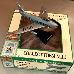 F-86 SABRE. USAF. Korean War. Die Cast Metal. 1:111 scale. New in Box. Mint. - Picture 1 of 5