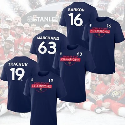 NUEVO - Aleksander Barkov, Matthew Tkachuk, Brad Marchand Florida Panthers 2025 Foto 1 de 4