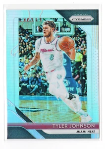 2018-19 Panini Prizm Silver Tyler Johnson #216 Miami Heat -Outline Error Read NM - Bild 1 von 2