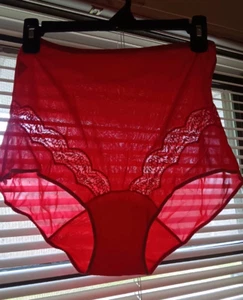 Vintage 1950's VAN RAALTE "Myth" Diamond Double Gusset & Lace Nylon Panties 6 - Picture 1 of 24