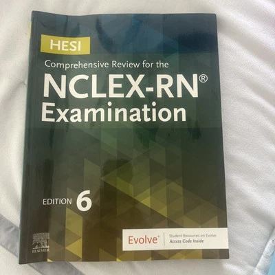 Hesi Comprehensive Review For The NCLEX-RN Examination Edition 6  - Image 1 of 3