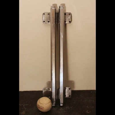 1 pair of, Large Art Deco Door Pulls / Door Handles, ready to fit, 17 inch, 1933 - Image 1 of 4