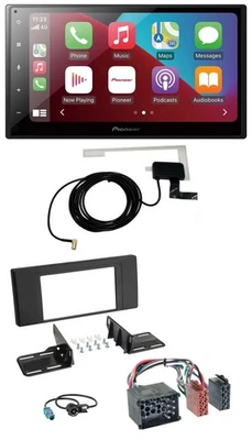 Pioneer USB Bluetooth DAB MP3 2DIN Autoradio für BMW X5 (E53 2000 2002) - Bild 1 von 4