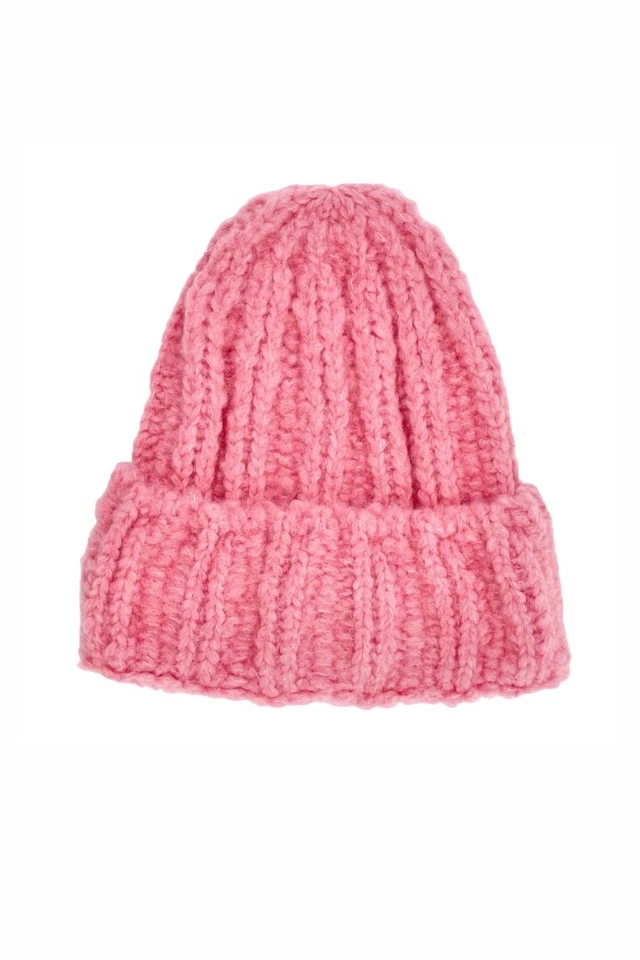 UNIO Hamburg Strickmütze "Milla" in Flamingo