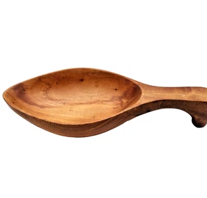 Vintage Kamani Holz Schale mit Henkel - Bild 1 von 6