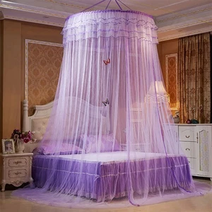 Breathable Princess Style Mosquito Net For Ladies Bedroom Decoration - Picture 1 of 8