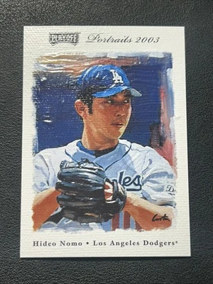 2003 Playoff Portraits HIDEO NOMO #17 - Image 1 of 2