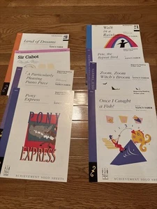 Piano Teacher/Student sheet music, 8 songs, brand new - Picture 1 of 9