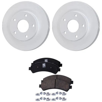 Front Brake Disc Rotors and Pads Kit for Chevy Olds S10 Pickup Chevrolet Blazer - Изображение 1 из 4