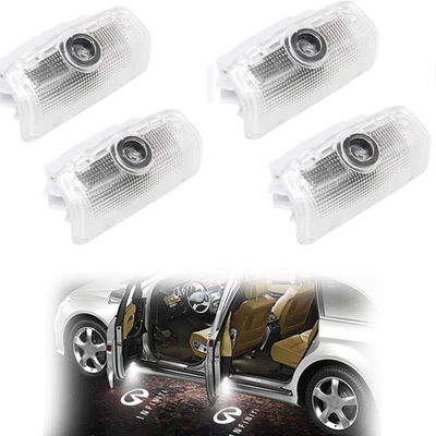 High Definition Car Door Lights Fits for Infiniti, LED Welcome Lights Access Foto 1 de 3