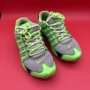 NIKE Shox NZ "Express" Lime Green/Gray Womans Sneakers Athletic Shoes Size 6W - Picture 1 of 8