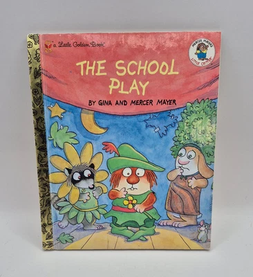 The School Play A Little Golden Book Vintage 1999 Humorous Animal Illustrations - Image 1 of 4