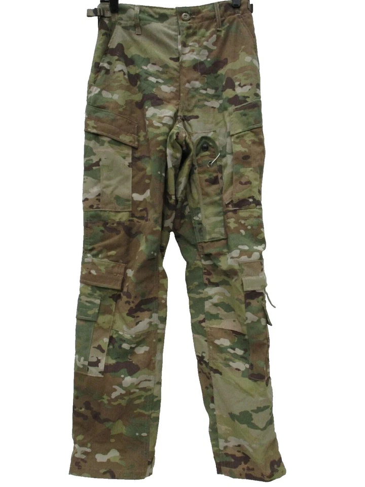 USGI ARMY OCP MULTICAM SCORPION FLIGHT UNIFORM TROUSER AIRCREW PANTS MED/SHORT - Image 1 of 4