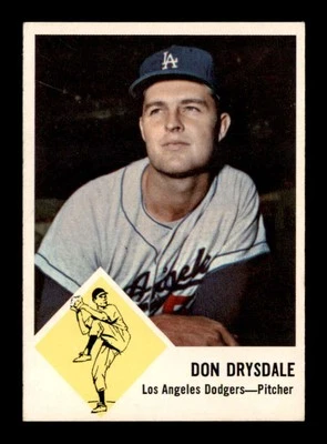 Fleer #41 Don Drysdale 1963 excelente + X3435014 Foto 1 de 3