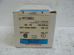 HAMMOND MT50QG CONTROL TRANSFORMER 50VA PRI 240/480 NEW - Imagen 1 de 2