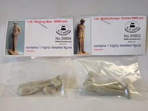 MODELLISMO - Civilian man WWII Era - LZ MODELS 1/35 Scale - Foto 1 di 3