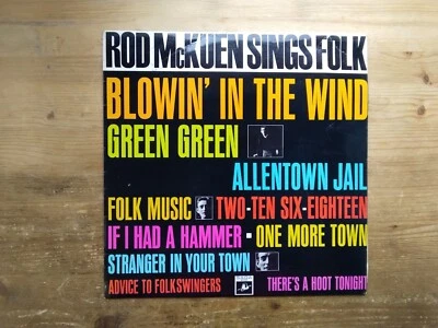 Rod McKuen Sings Folk with the Horizon Singers VG Vinyl LP Record Album SOC975 - Image 1 of 4