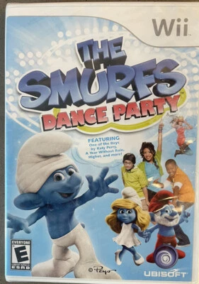 Nintendo Wii Video Game - The Smurfs Dance Party (New) - Image 1 of 3