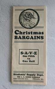 Students' Supply Dept. The L.L. Cooke Schools Christmas Bargain Catalog Chicago - Picture 1 of 5