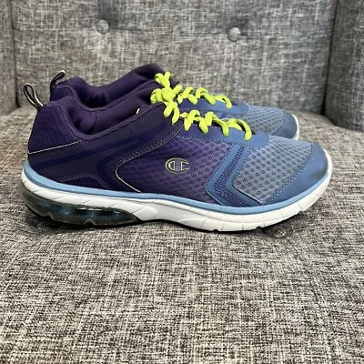 Champion Athletic Running Tennis Shoes Purple Blue Lime Womens Sneaker Size 8.5 - Image 1 of 4