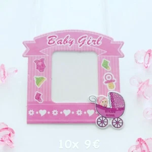 Gastgeschenk 10x Geburt Taufe Geburtstag - Baby Magnet Bilderrahmen Bebek Seker - Bild 1 von 1