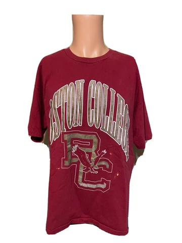 Vintage Single Stitch NCAA Boston College Shirt Size XL Men’s Cover