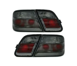 set rear lights for MERCEDES W210 CLASS E saloon 1995-2002 black VT494 - Picture 1 of 3