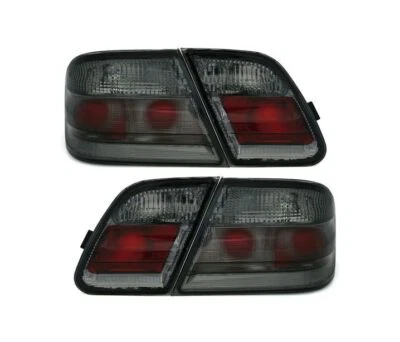 set rear lights for MERCEDES W210 CLASS E saloon 1995-2002 black VT494 - Image 1 of 3