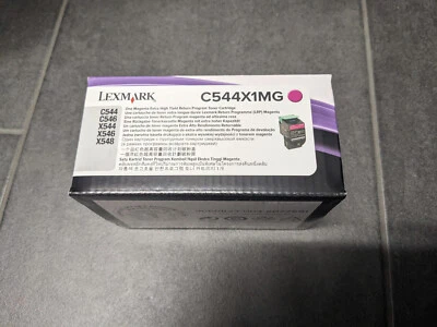 Lexmark Toner C544X1MG Magenta für Lexmark C544 C546 X544 X546 X548 - Bild 1 von 3