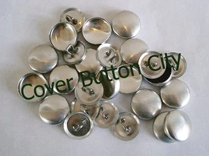200 Size 24 (5/8 inch) Cover Buttons -Wire Backs - Picture 1 of 1
