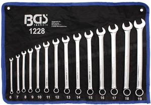 BGS - Extra Long, Combination Spanner Set 6 - 19 mm - 14 Pcs - 1228 - Picture 1 of 3