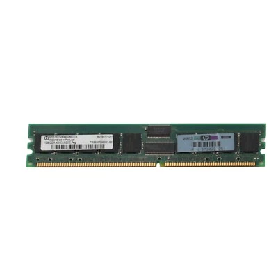 HP Infineon HYS72D128300GBR-5-B 30331-CO PC-3200R CL3 DDR 1GB 400Hz Memory RAM - Image 1 of 4