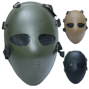 Airsoft Paintball Tactical Head Protective Mask Field Hunting Military War Game - Picture 1 of 13