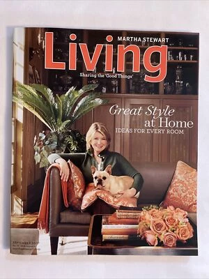 2007 September, Martha Stewart LIVING Magazine, Great Style at Home (MH267) Foto 1 de 3