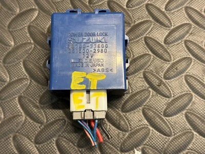 96-98 Suzuki Geo Tracker Sidekick POWER DOOR LOCK CONTROL MODULE 38700-77E00 - Image 1 of 4