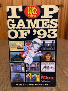 Top games of '93 a PC home publication mini booklet from magazine 40 pgs. - Bild 1 von 3