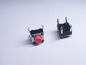 50PCS TC-0103-Z 6x6x5 Suntan Tactile Switch 6x6x5mm Pushbutton THT 250gF - Picture 1 of 1