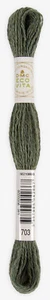 DMC Eco Vita Naturally Dyed Crewel Wool Embroidery Thread - Color 703 - Picture 1 of 1