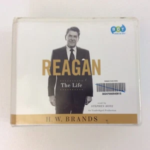Reagan the Life H W Brands Complete 25 CD Audiobook History Republican President - Picture 1 of 3