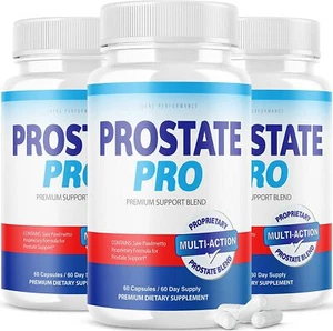 Prostate Pro Supplement for Men Advanced Prostate Health Support Pills (3 Pack) - Picture 1 of 1