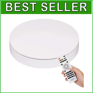Tocadiscos de Fotografía Profesional - Soporte de Exhibición de Velocidad Ajustable con Control Remoto - Imagen 1 de 11