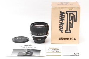 [MINT in Box] Nikon Ai-s AIS Nikkor 85mm f/1.4 MF Portrait Prime Lens From JAPAN