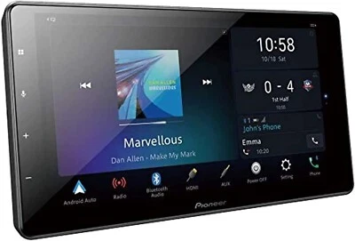 Pioneer DMH-ZF9350BT 9" HD Floating AV Receiver Wireless Apple CarPlay Android - Image 1 of 4