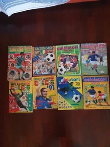 Album figurine Panini varie annate rovinati ma utilissimi per eventuali recuperi - Foto 1 di 3